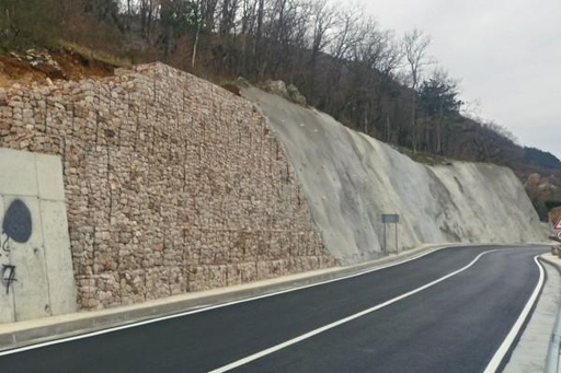 Construction Of Gabion Retaining Wall - Road Construction Level 3